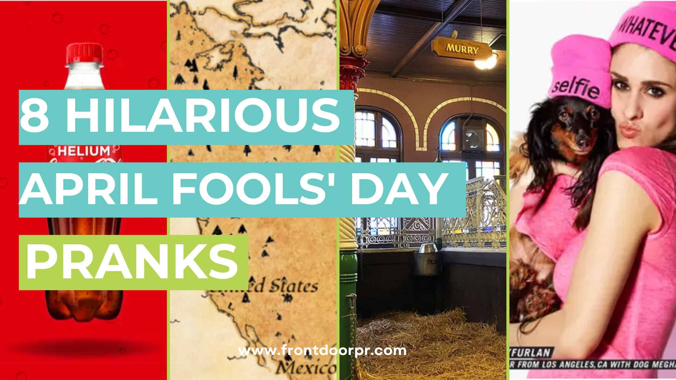 Header for April Fools' Day Pranks blog post.